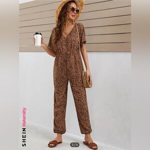 Brand New SHEIN Cheetah jumpsuit